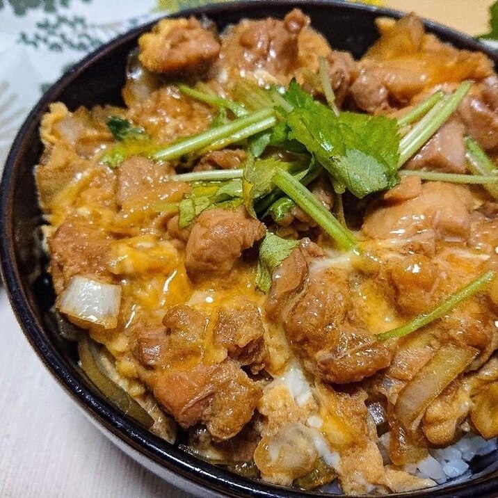 簡単どんぶり!定番プロの本格賄い親子丼